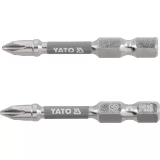 YATO Bit Spitze PH1 x 50 mm (2 Stück)
