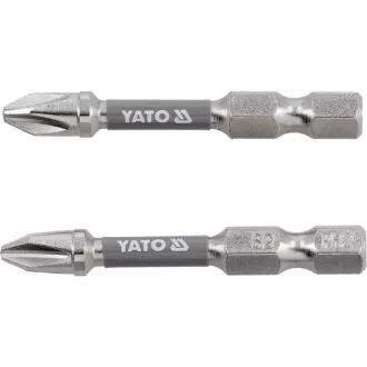YATO Bit Spitze PH2 x 50 mm (2 Stück)