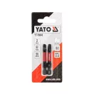 YATO Impact Bit Spitze PZ3 x 50 mm (2 Stück)