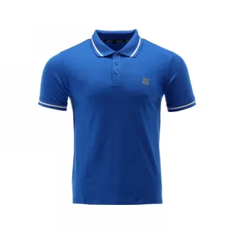 YATO Kragen-T-Shirt Größe L, blau