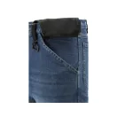 YATO Arbeitsschutzjeans lange Hose Größe L/XL 17 Taschen dunkelblau