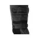 YATO Arbeitsschutzjeans lange Hose Größe L/XL 17 Taschen grau