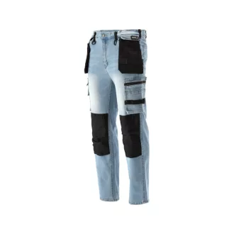 YATO Arbeitsschutzjeans lange Hose Größe L 17 Taschen