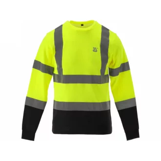 YATO Reflektierendes Langarm-Poloshirt L