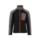 YATO Arbeitsschutz-Softshelljacke schwarz-grau Größe S mit 3 Taschen