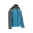 YATO Arbeitsschutz-Softshelljacke mit Kapuze blaugrau Größe XXL