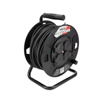 YATO Kabeltrommel 40 m 3 x 1,5 mm2
