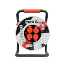 YATO Kabeltrommel 30 m 3 x 2,5 mm2
