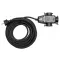 YATO Verlängerungsschaukelkabel gummiisoliert 3 Stecker 10 m 3 x 1,5 mm2