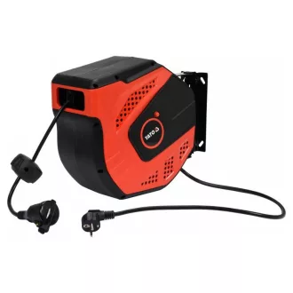   YATO Automatische Kabeltrommel zur Wandmontage 20 m 3 x 1,5 mm2