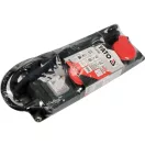 YATO Elektrisches Verlängerungskabel 3 m 3 x 1,5 mm mit 3 Verteilerschalter
