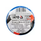 YATO Isolierband 15 x 0,13 mm x 20 m schwarz