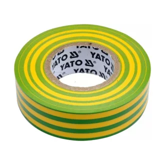YATO Isolierband 19 x 0,13 mm x 20 m grün-gelb