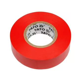YATO Isolierband 19 x 0,13 mm x 20 m rot