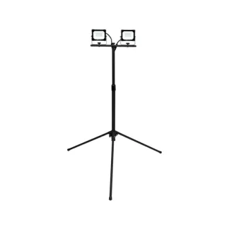   YATO Elektrischer LED Doppelreflektor mit Ständer 3800 lm 2 x 20 W