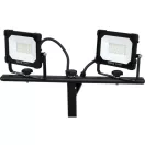 YATO Elektrischer LED Doppelreflektor mit Ständer 3800 lm 2 x 20 W