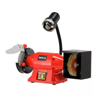 YATO Tischschleifer mit Bürste 150 x 32 mm 520 W