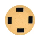 YATO Klettschwamm-Schleifscheibe 390 mm für Wandschleifer YT-82330