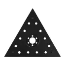 YATO Dreieck-Schleifpad mit Klettverschluss für Wandschleifer 280 mm