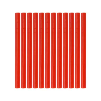 YATO Klebekartusche 7 x 100 mm rot (12 Stück)