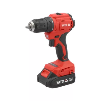   YATO Akku-Bohrschrauber 45 Nm bürstenlos 18 V (2 x 2,0 Ah Akku + Ladegerät)