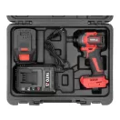 YATO Akku-Schlagschrauber 1/4" 230 Nm bürstenlos 18 V (1 x 4,0 Ah Akku + Ladegerät)