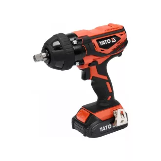   YATO Akku-Schlagschrauber 1/2" 300 Nm 18 V Li-Ion (1 x 2,0 Ah Akku + Ladegerät)