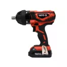 YATO Akku-Schlagschrauber 1/2" 300 Nm 18 V Li-Ion (1 x 2,0 Ah Akku + Ladegerät)