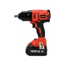 YATO Akku-Schlagschrauber 1/2" 700 Nm bürstenlos 18 V (1 x 3,0 Ah Akku + Ladegerät)