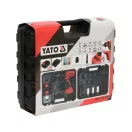 YATO Akku-Schlagschrauber-Set 21-teilig 1/2" 700 Nm 18 V Li-Ion (2 x 3,0 Ah Akku und Ladegerät)