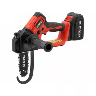   YATO Zimmermanns-Akku-Kettensäge bürstenlos 127 mm 5" 18 V (mit 4 Ah Akku + Ladegerät)