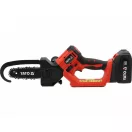 YATO Zimmermanns-Akku-Kettensäge bürstenlos 127 mm 5" 18 V (mit 4 Ah Akku + Ladegerät)