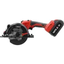 YATO Akku-Kreissäge 140 mm bürstenlos 18 V (2 x 4,0 Ah Akku + Ladegerät)