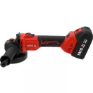 YATO Akku-Winkelschleifer bürstenlos 125 mm 18 V (inkl. 2 x 4 Ah Akku und 2 Ah Ladegerät)