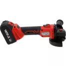 YATO Akku-Winkelschleifer bürstenlos 125 mm 18 V (inkl. 2 x 4 Ah Akku und 2 Ah Ladegerät)