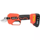 YATO Akku-Gartenschere 18 V (1 x 2 Ah Akku + Ladegerät)