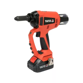   YATO Akku-Blindnietgerät 125 mm 18 V (1 x 3,0 Ah Akku + Ladegerät)