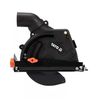   YATO Winkelschleifer-Staubabsaugadapter zum Holzschneiden 125 mm