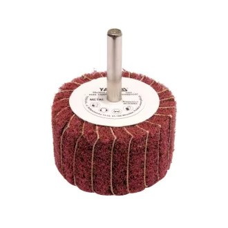 YATO Lamellenschleifscheibe mit Stift 50 x 30 x 6 mm / P60