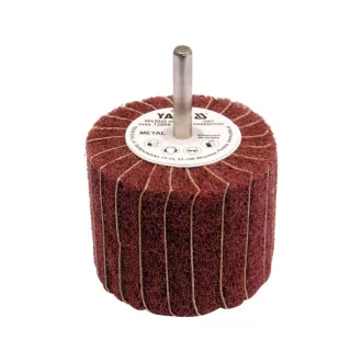   YATO Lamellen-Schleifscheibe mit Zapfen 60 x 50 x 6 mm / P100