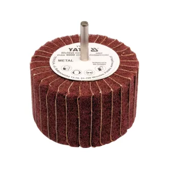 YATO Stangenlamellenschleifscheibe 80 x 50 x 6 mm / P60