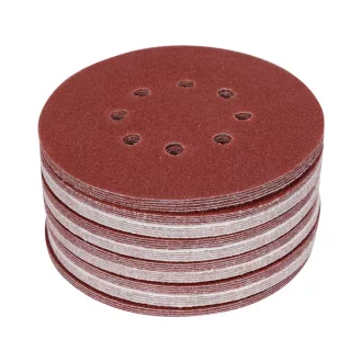 YATO Klettscheibe aus Faser 150 mm / P60 8 Löcher (50 Stk.)