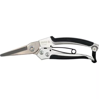 YATO Gartenschere 200 mm Griff aus rostfreiem Aluminium