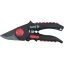 YATO Gartenschere 185 mm mit teflonbeschichtetem Seitenschneider