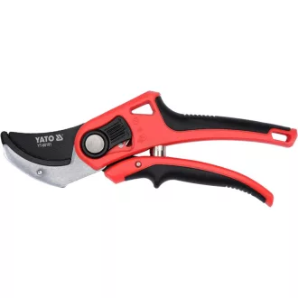   YATO Gartenschere 208 mm Teflonbeschichteter, verstellbarer Schneidmesser