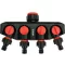 YATO Vierfach-Zapfenadapter 3/4"-1"