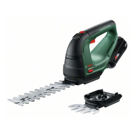 BOSCH AdvancedShear 18 Rasen- und Strauchschere Set (1 x 2,0 Ah Akku)