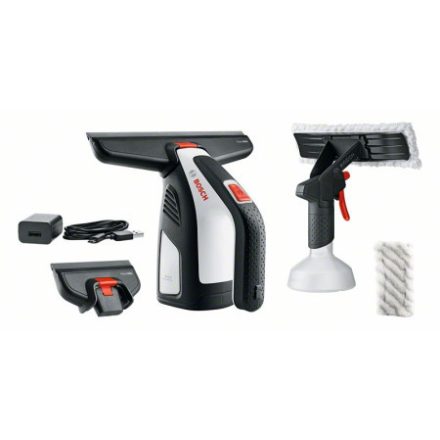 BOSCH Akku-Fensterreiniger-Set mit Micro-USB-Ladegerät GlassVac
