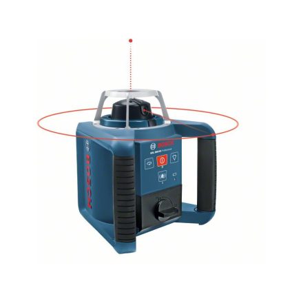 BOSCH GRL 300 HV Rotationslaser + LR 1 Laserempfänger + RC 1 Fernbedienung + WM 4 Halterung