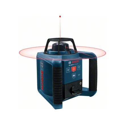 BOSCH GRL 250 HV Rotationslaser + RC 1 Fernbedienung